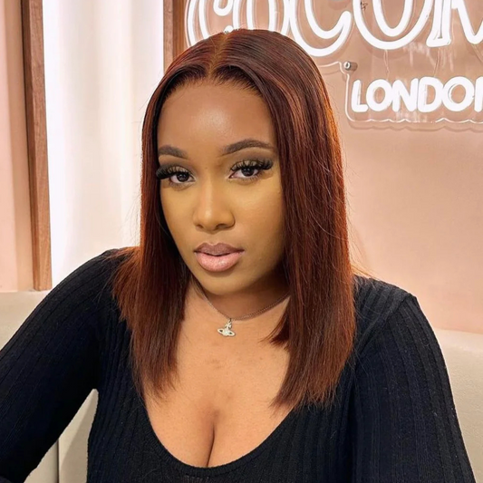 LONDON HD 5 x 5” CLOSURE STRAIGHT BOB WIG