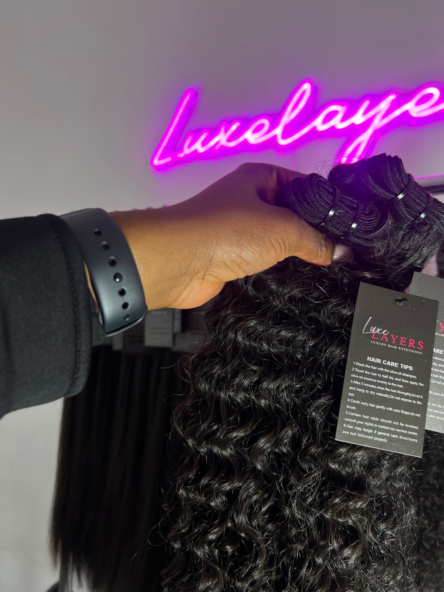 LUXE BURMESE CURLY HAIR
