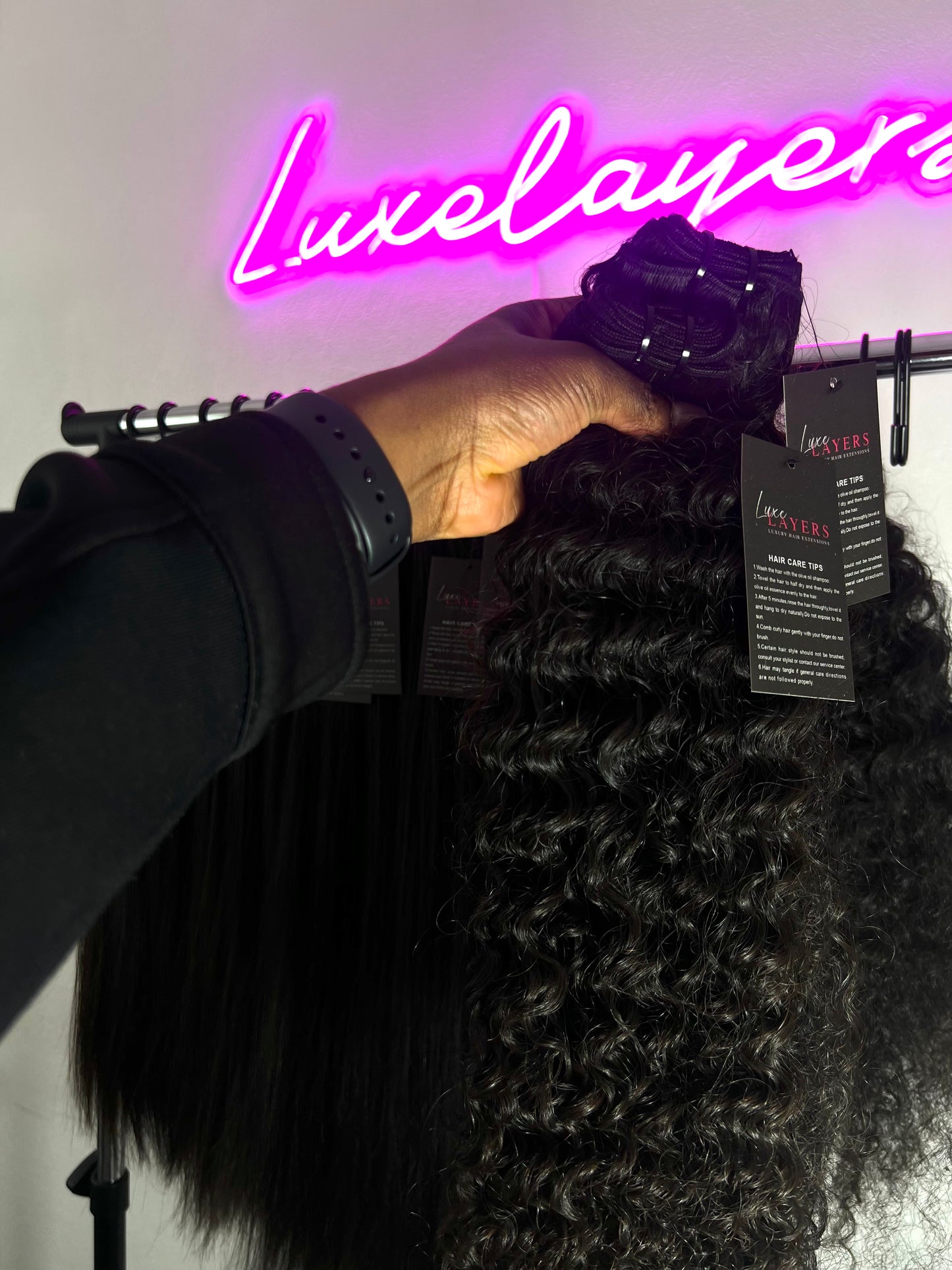 LUXE BURMESE CURLY HAIR