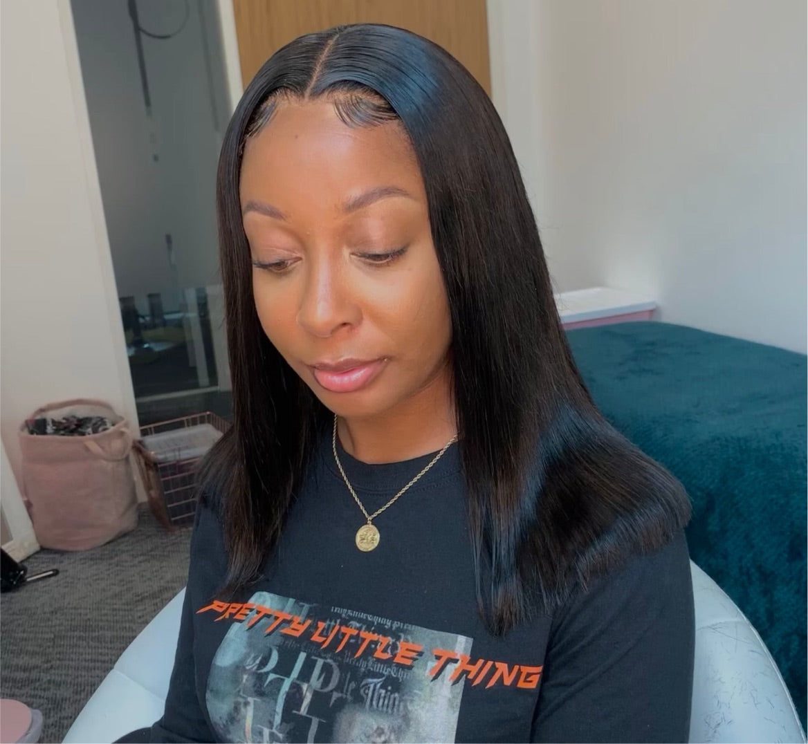 LONDON HD 5 x 5” CLOSURE STRAIGHT BOB WIG