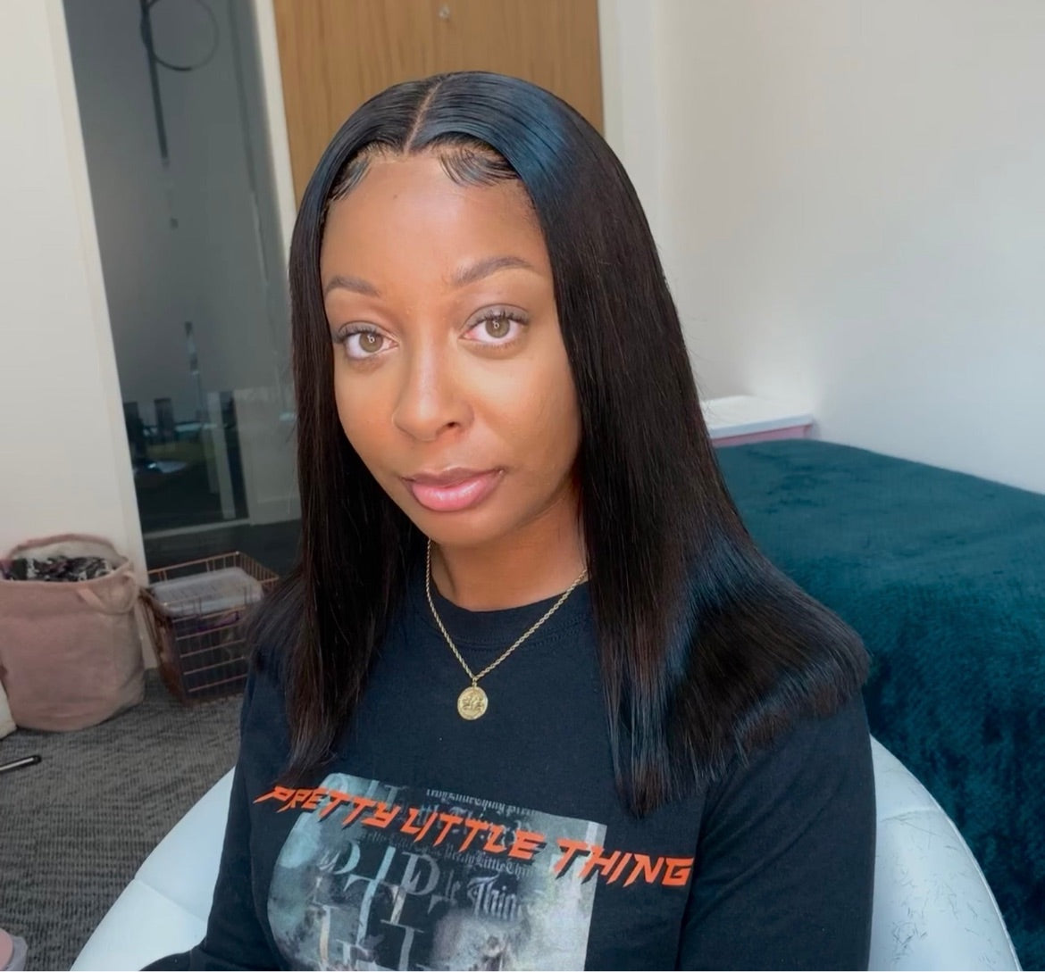 LONDON HD 5 x 5” CLOSURE STRAIGHT BOB WIG