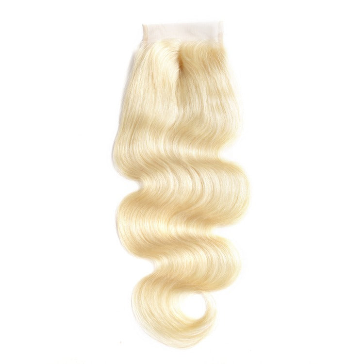 613 TRANSPARENT 4X4" LACE CLOSURE